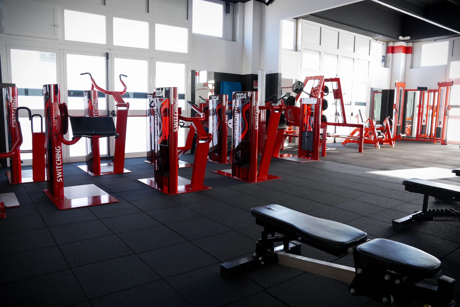 Sala pesi FISIOFIT – macchine Switching professionali